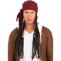 Piraten-Perücke Mit Dreads Und Bandana