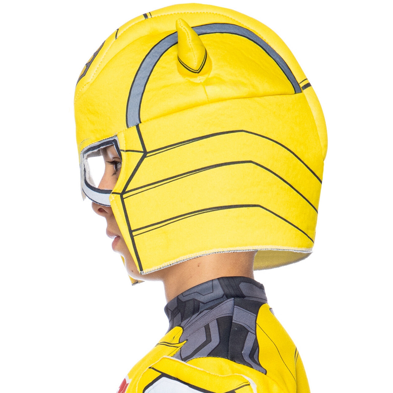 Op deze afbeelding zie je een Accessoires, van het merk Funidelia. Bumblebee Masker Transformers