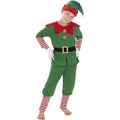 Weihnachtselfen Kostüm für Jungen