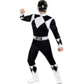 Schwarzer Power Ranger Zack Herrenkostüm