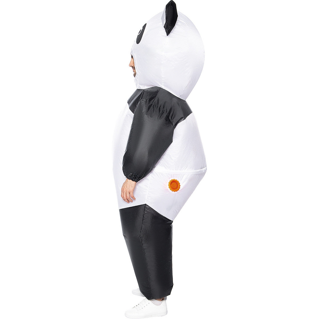 Op deze afbeelding zie je een Kostuums, van het merk Funidelia. Opblaasbare Onhandige Panda Kostuum