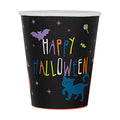 8 Halloween Kürbis Pappbecher - Happy Halloween