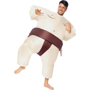 Op deze afbeelding zie je een Kostuums, van het merk Funidelia. Opblaasbare Sumo Worstelaar Rick Ishi Kostuum