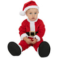 Weihnachtsmann Kostüm Deluxe für Babys Jungen