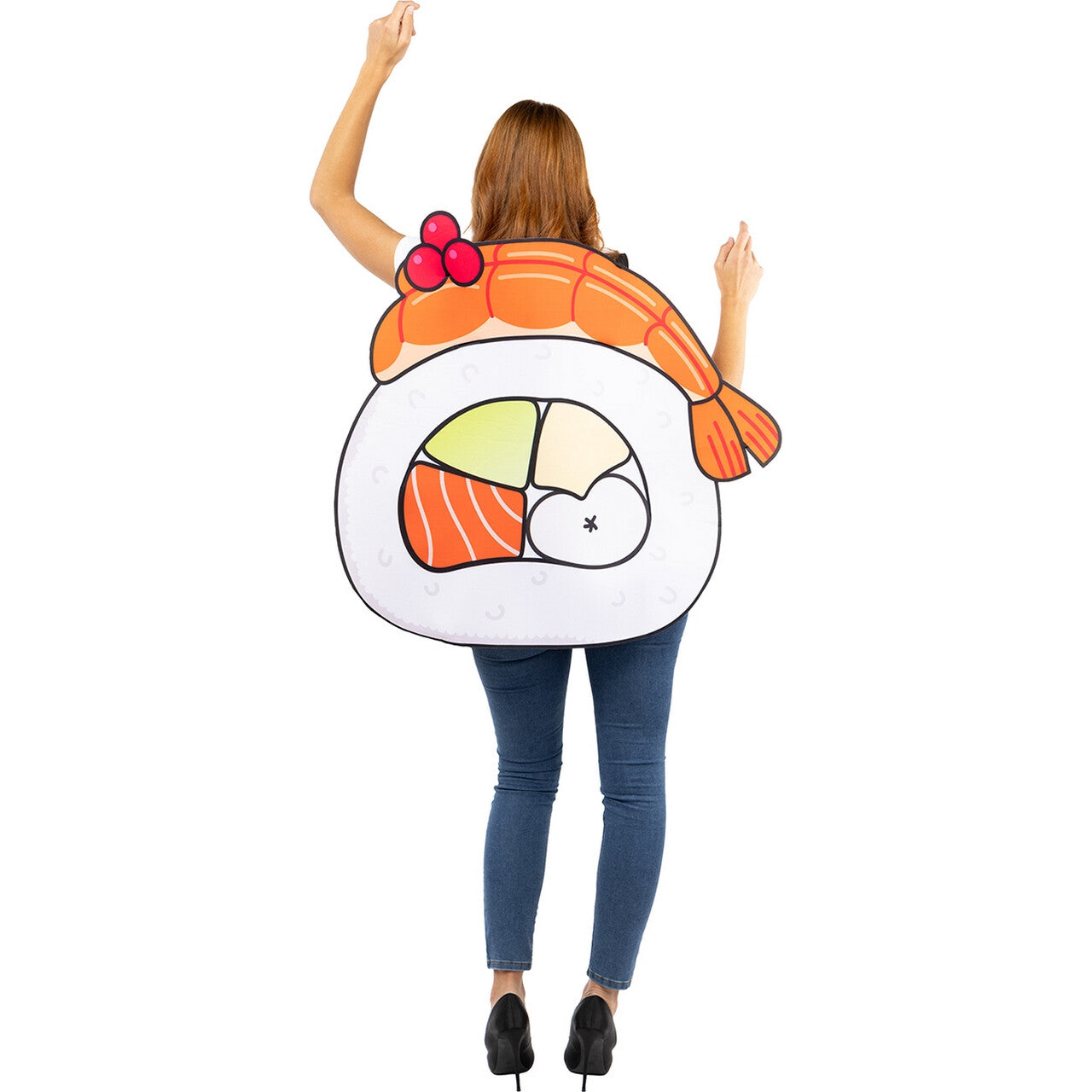 Op deze afbeelding zie je een Kostuums, van het merk Funidelia. Lekker Sushi Hapje Kostuum