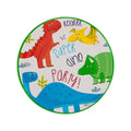 8 Dinosaurier Pappteller 23 Cm - Dinosaurs Party