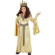 Op deze afbeelding zie je een Kostuums, van het merk Funidelia. Deluxe Vrouwe Guinevere Meisje Kostuum
