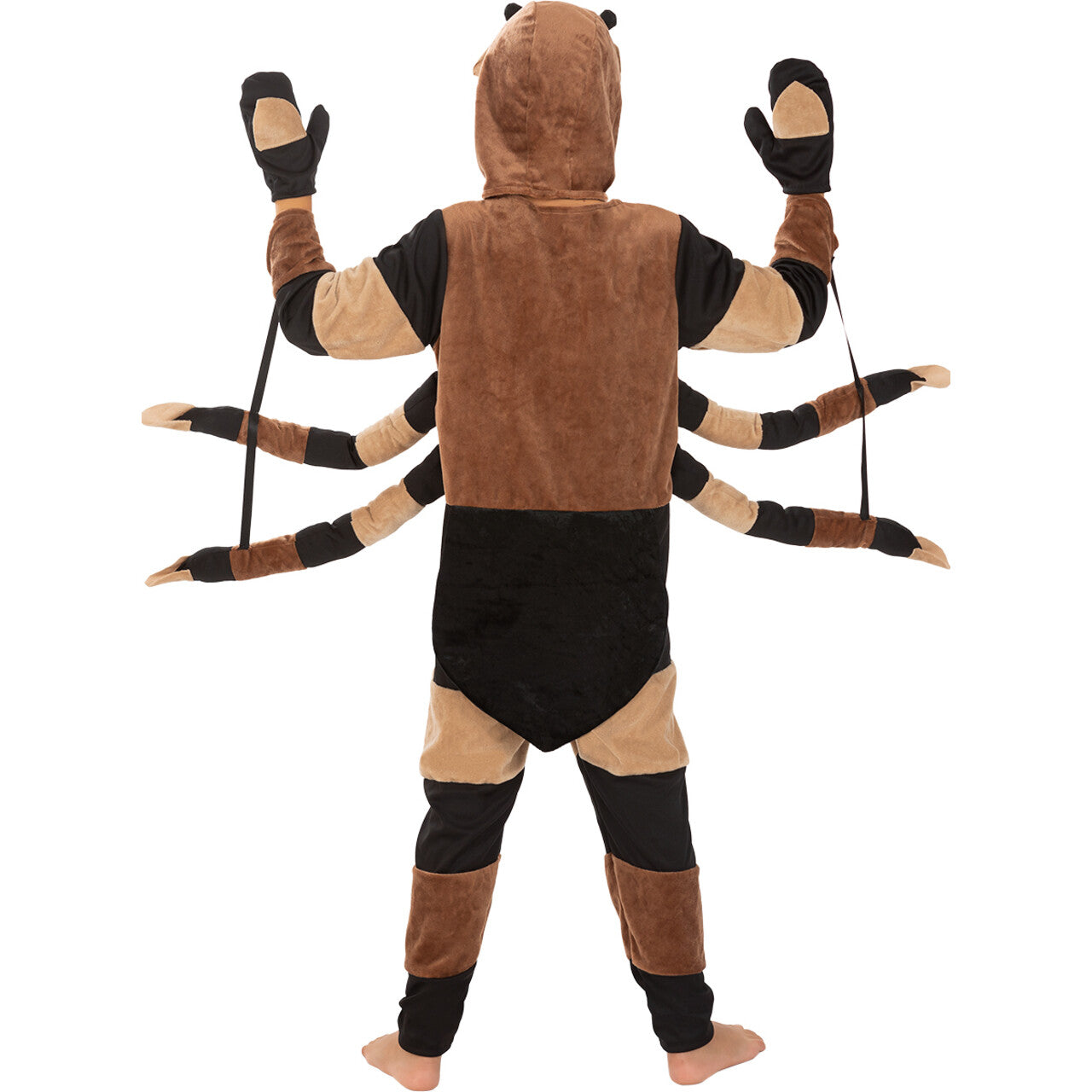 Op deze afbeelding zie je een Kostuums, van het merk Funidelia. Tarantula Mega Spin Kind Kostuum