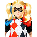 Harley Quinn Perücke Mit Zöpfen für Mädchen