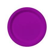 Op deze afbeelding zie je een Decoratie, van het merk Funidelia. 8 Pimpelpaarse Borden 23cm