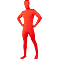 Zweite Haut Kostüm Rot Unisex