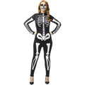 Skelett Silhouette Kostüm für Damen