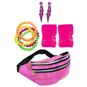 Op deze afbeelding zie je een Accessoires, van het merk Funidelia. 80S Accessoire Set Foute Party