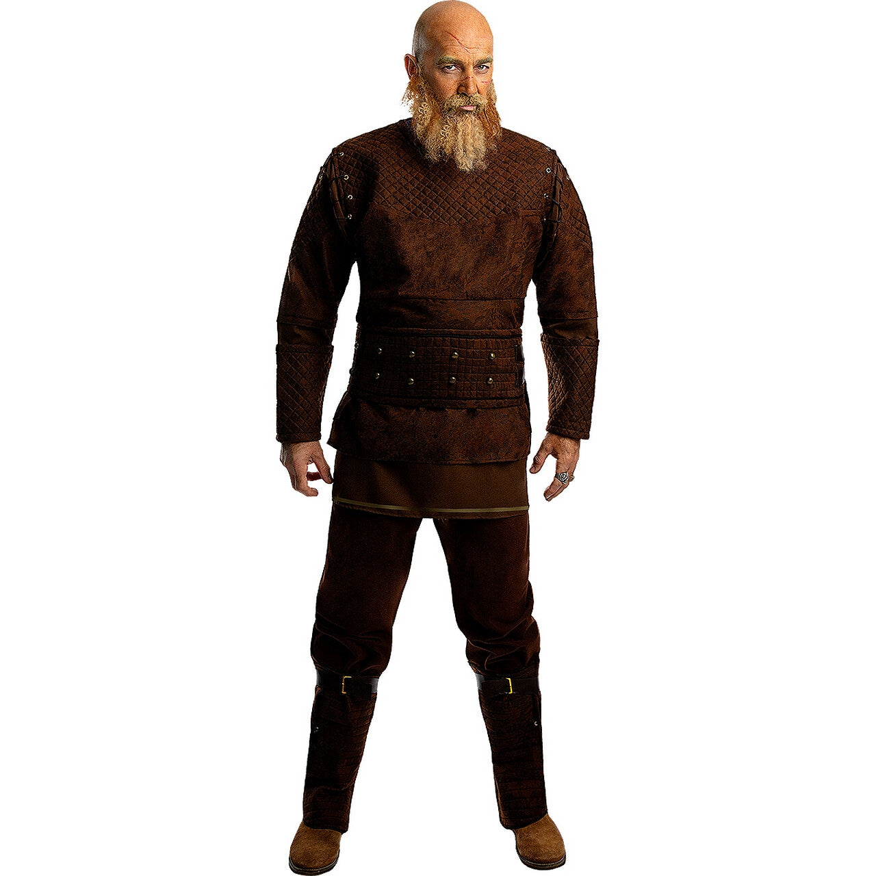 Op deze afbeelding zie je een Kostuums, van het merk Funidelia. Ragnar Lodbrok Viking Strijder Man Kostuum