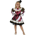Horror-Clown Kostüm Premium für Mädchen