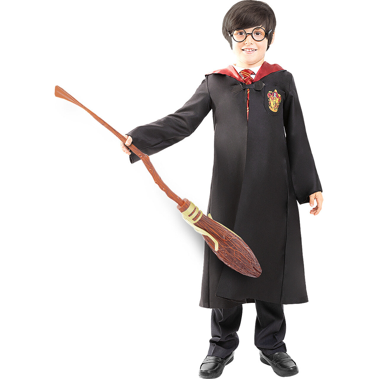 Op deze afbeelding zie je een Kostuums, van het merk Funidelia. Harry Potter™ Gryffindor Student Kind Kind Kostuum