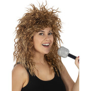 Op deze afbeelding zie je een Accessoires, van het merk Funidelia. Pruik Tina Rockhard