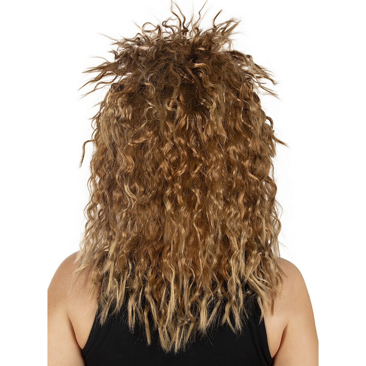 Op deze afbeelding zie je een Accessoires, van het merk Funidelia. Pruik Tina Rockhard