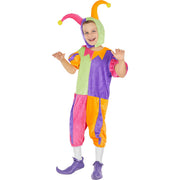 Op deze afbeelding zie je een Kostuums, van het merk Funidelia. Jessie De Funny Jester Kind Kostuum