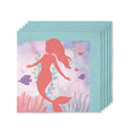 16 Meerjungfrau Servietten - Beautiful Mermaid 33x33 Cm