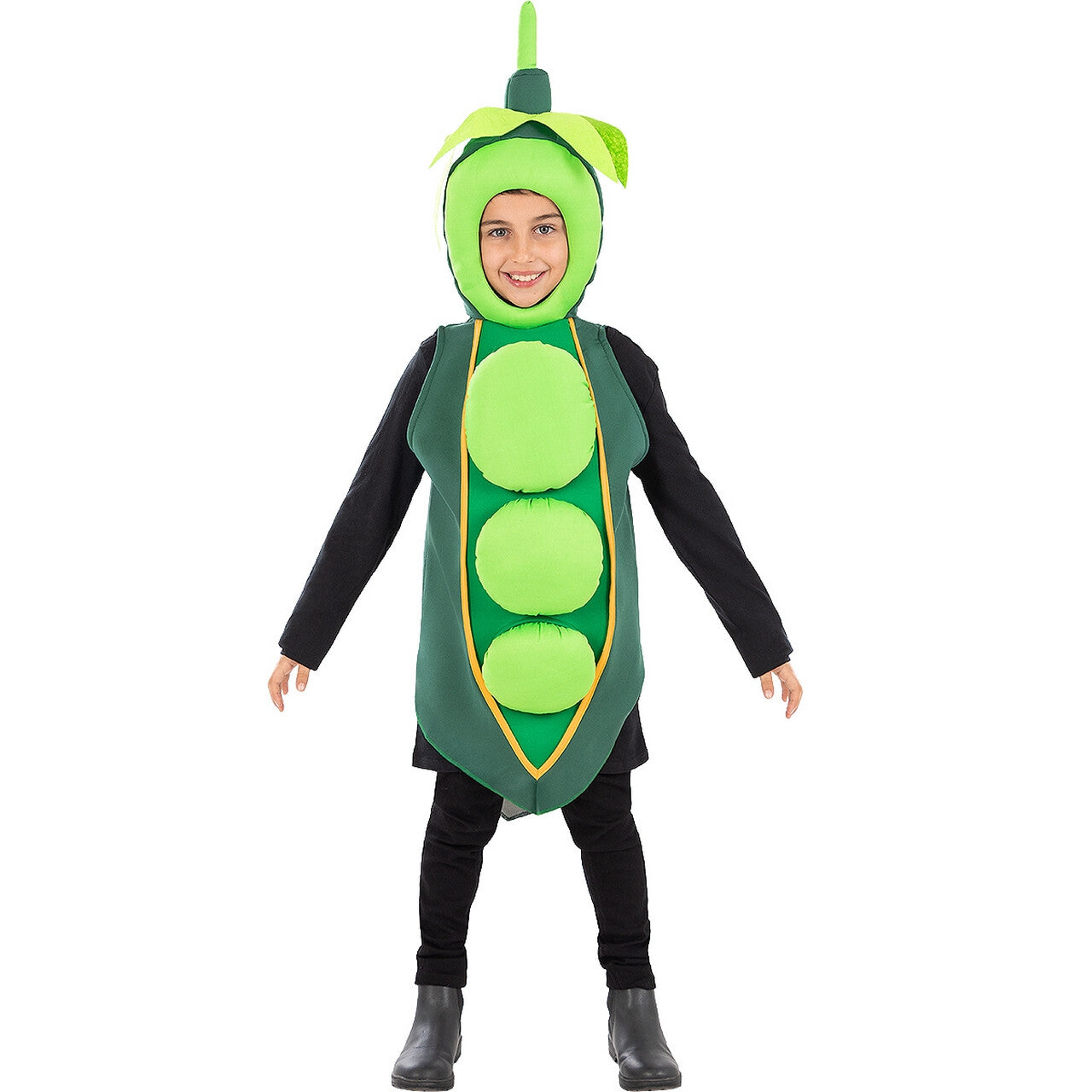 Op deze afbeelding zie je een Kostuums, van het merk Funidelia. Echt Ecologische Erwt Voor Kinderen Kind Kostuum