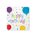 16 Geburtstagsservietten 33x33cm - Happy Birthday