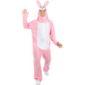 Pinker Bunny-Overall für Erwachsene Unisex Kostüm