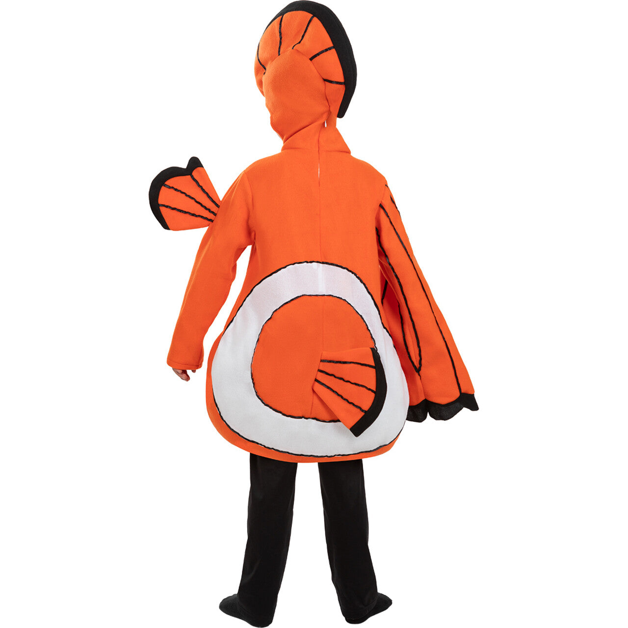 Op deze afbeelding zie je een Kostuums, van het merk Funidelia. Dappere Oranje Clown Vis Kind Kostuum