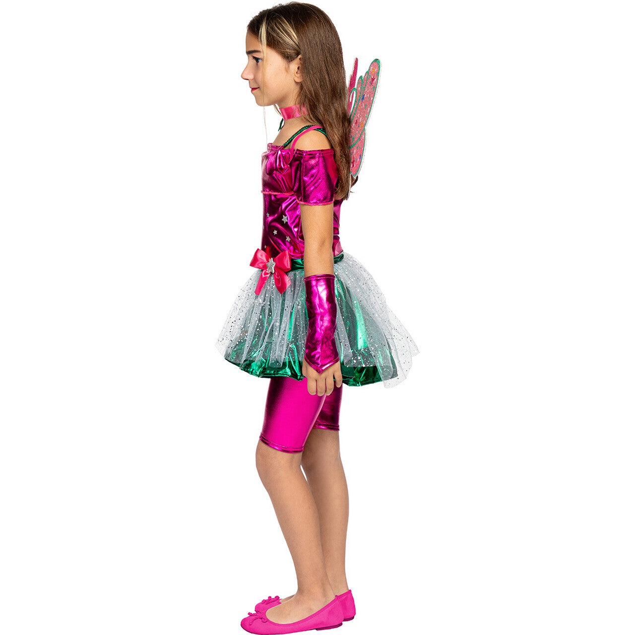 Op deze afbeelding zie je een Kostuums, van het merk Funidelia. Flora Dress Up Winx Club Meisje