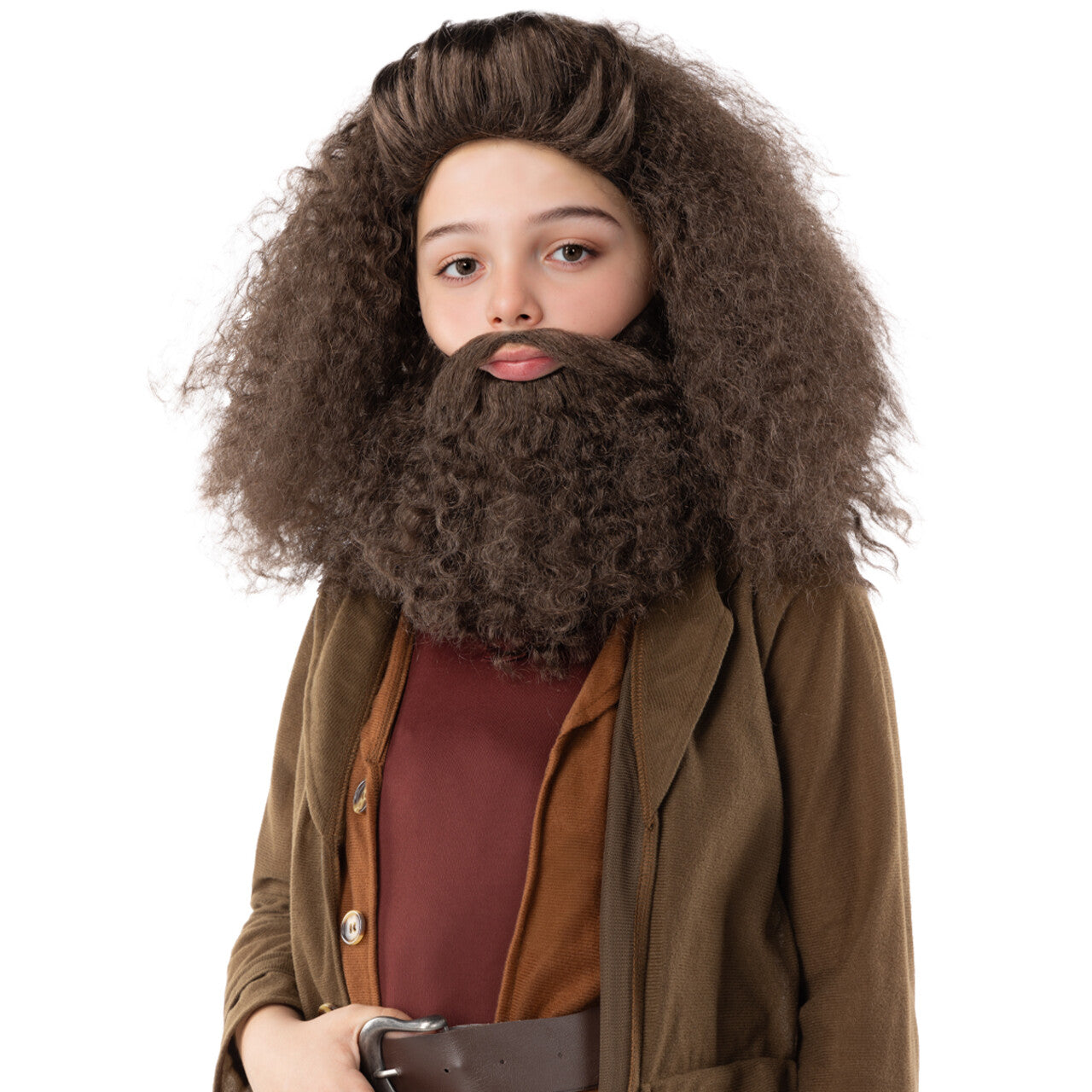 Op deze afbeelding zie je een Accessoires, van het merk Funidelia. Harry Potter™ Hagrid Pruik