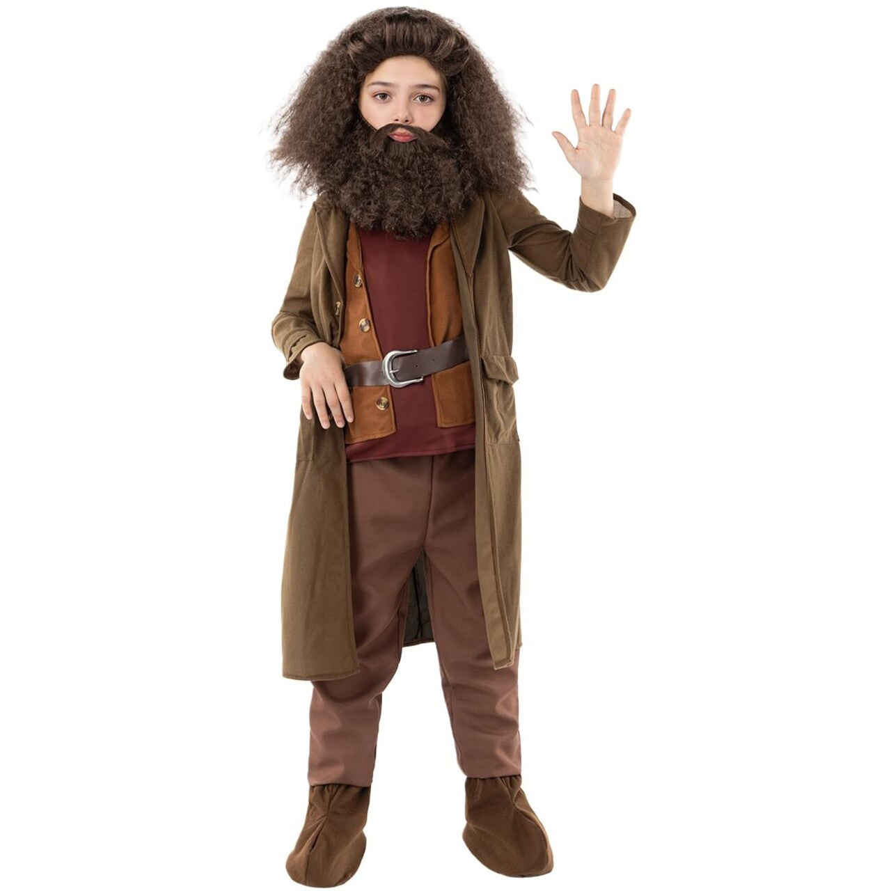 Op deze afbeelding zie je een Accessoires, van het merk Funidelia. Harry Potter™ Hagrid Pruik