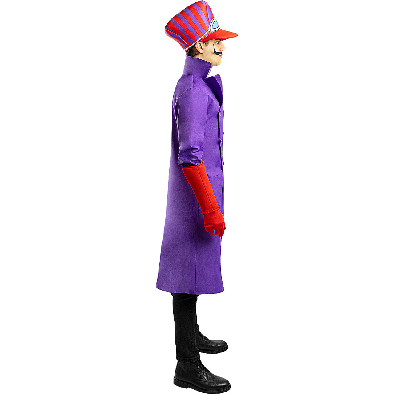 Op deze afbeelding zie je een Kostuums, van het merk Funidelia. Dick Em Down Dastardly Man Kostuum