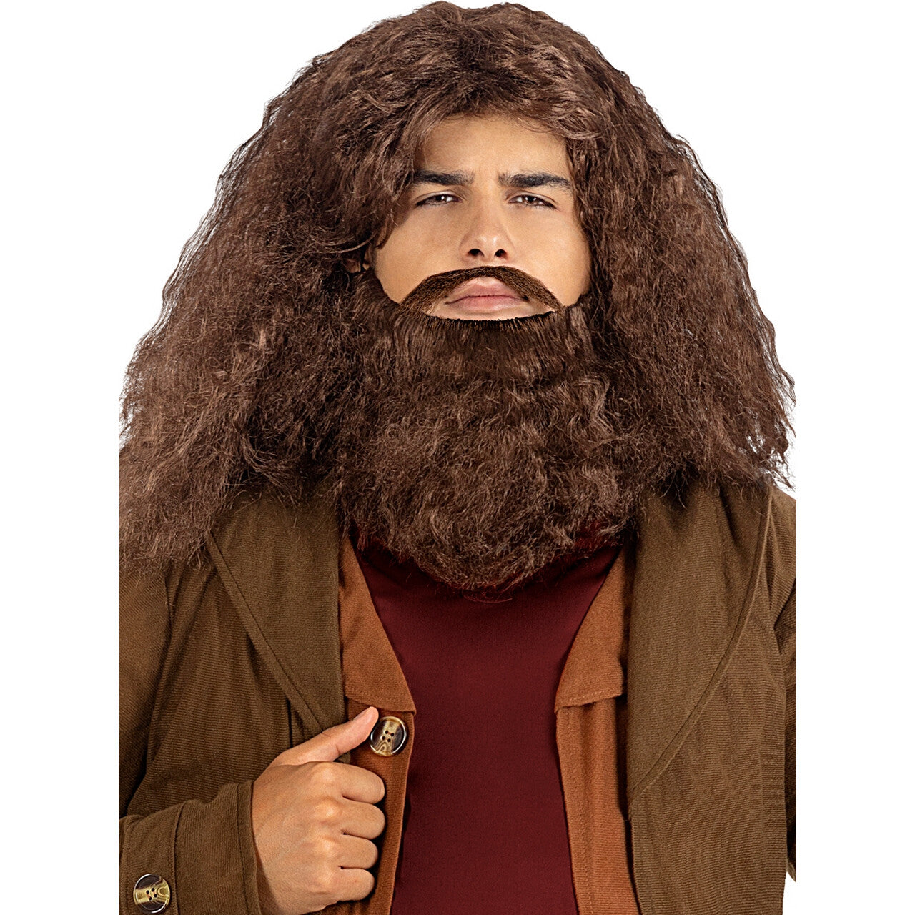 Op deze afbeelding zie je een Accessoires, van het merk Funidelia. Hagrid Baard Met Snor