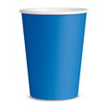 8 Pappbecher Marineblau - Unifarben