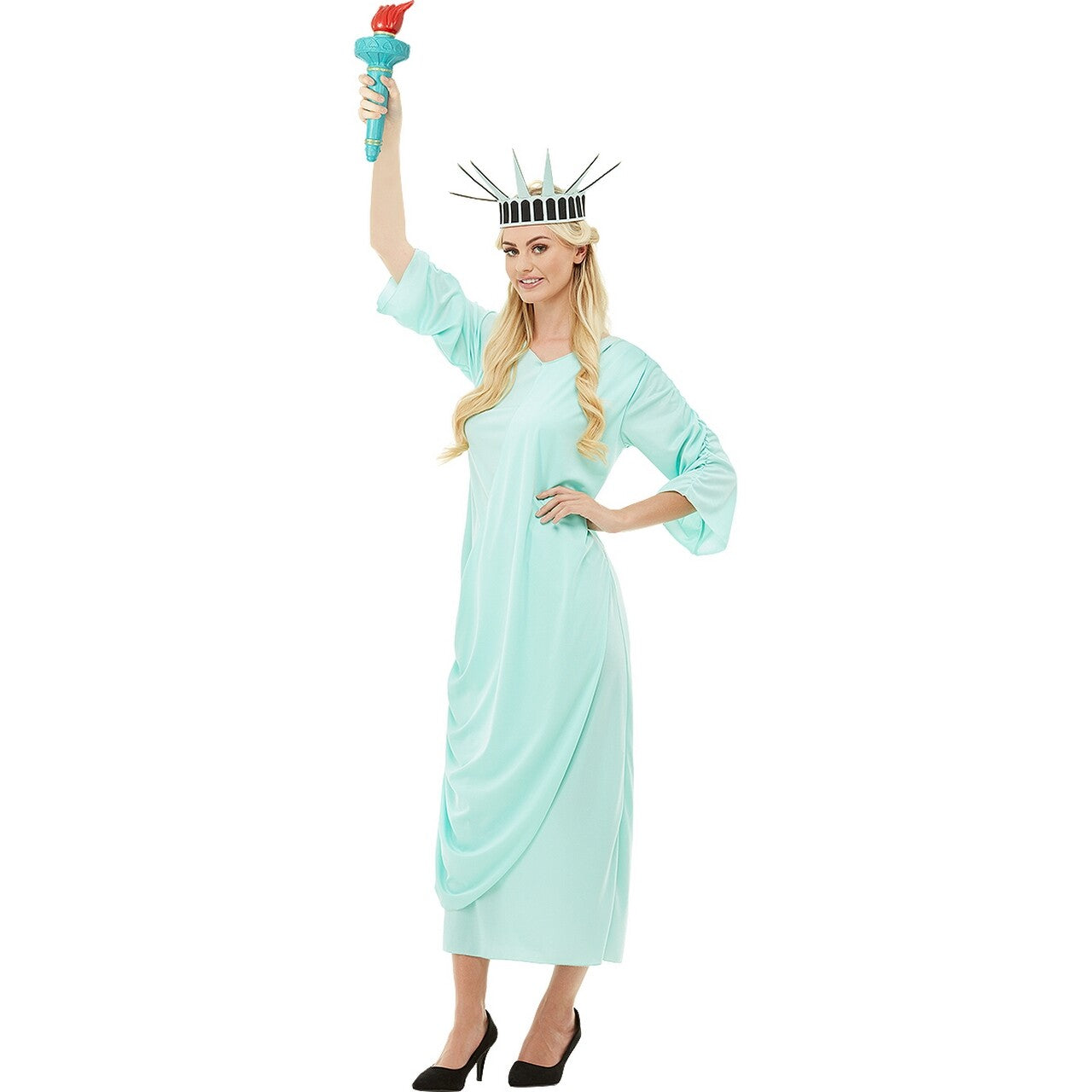 Op deze afbeelding zie je een Decoratie, van het merk Funidelia. Statue Of Liberty Torch