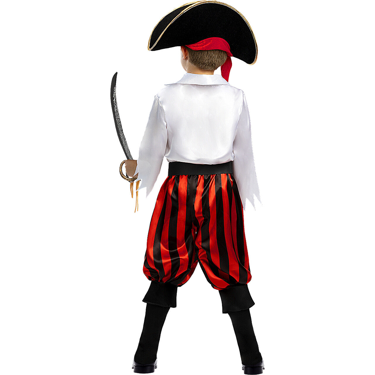 Op deze afbeelding zie je een Kostuums, van het merk Funidelia. Beruchte Piraat Will Een Schat Jongen Kostuum