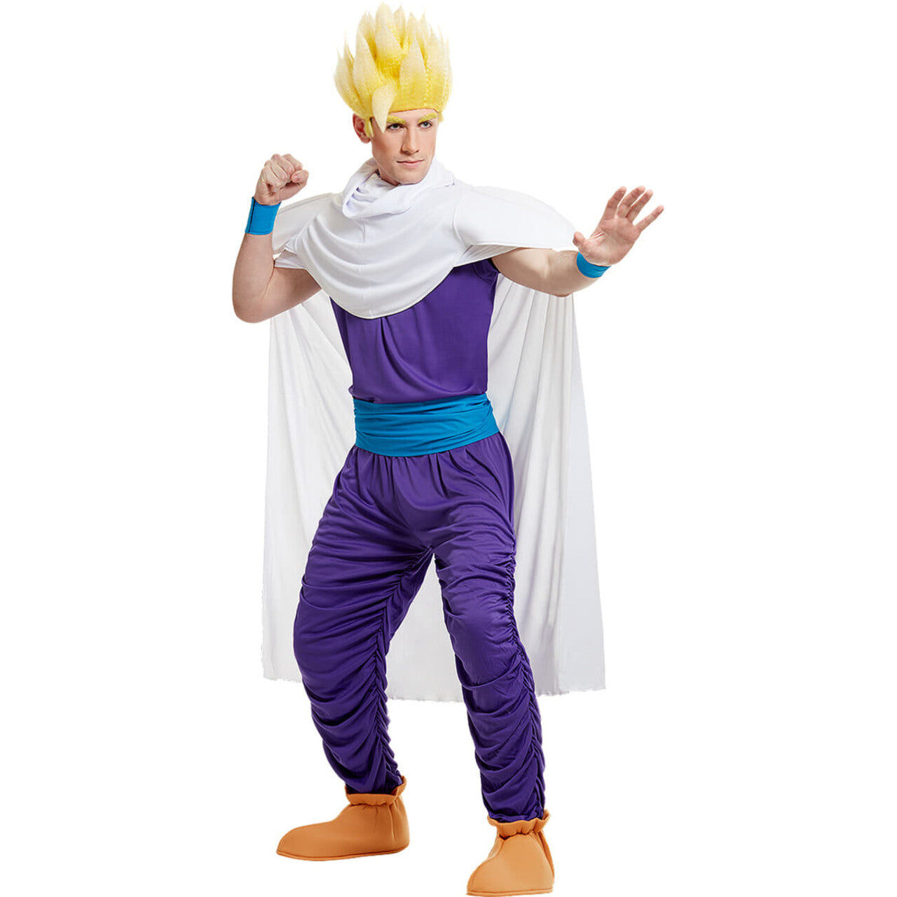 Op deze afbeelding zie je een Accessoires, van het merk Funidelia. Son Gohan Spike Pruik Dragon Ball