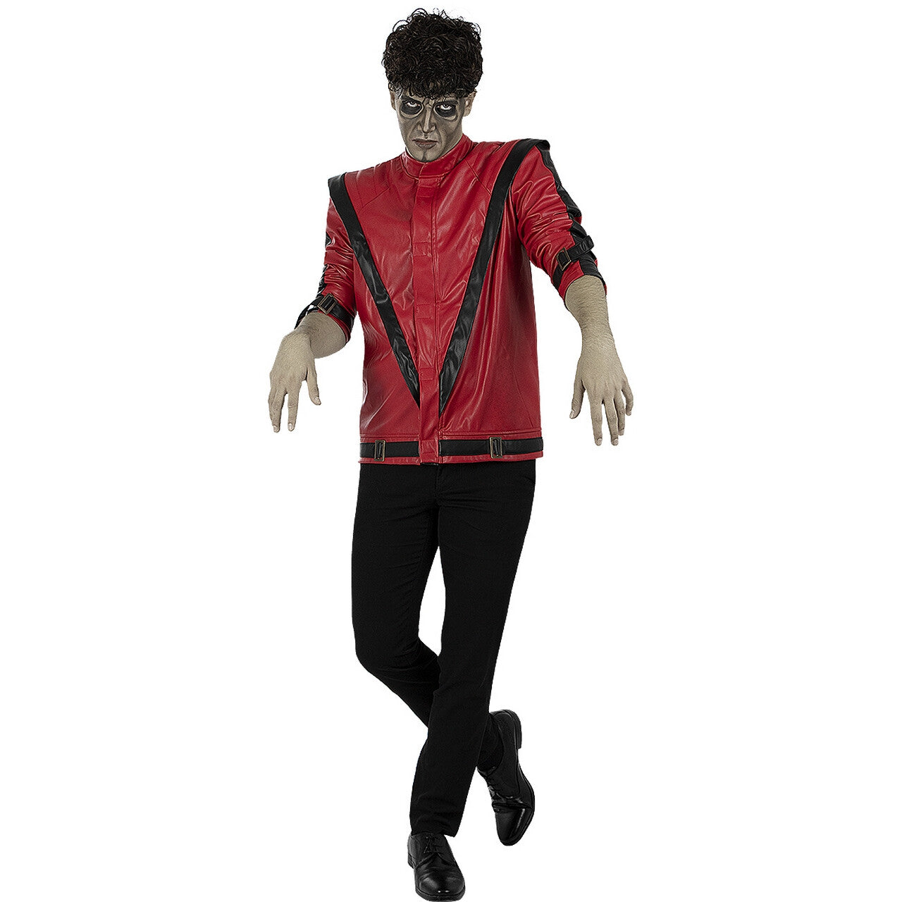Op deze afbeelding zie je een Kostuums, van het merk Funidelia. Michael Jackson Thriller Jas Man