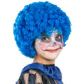 Clown Perücke Blau für Kinder