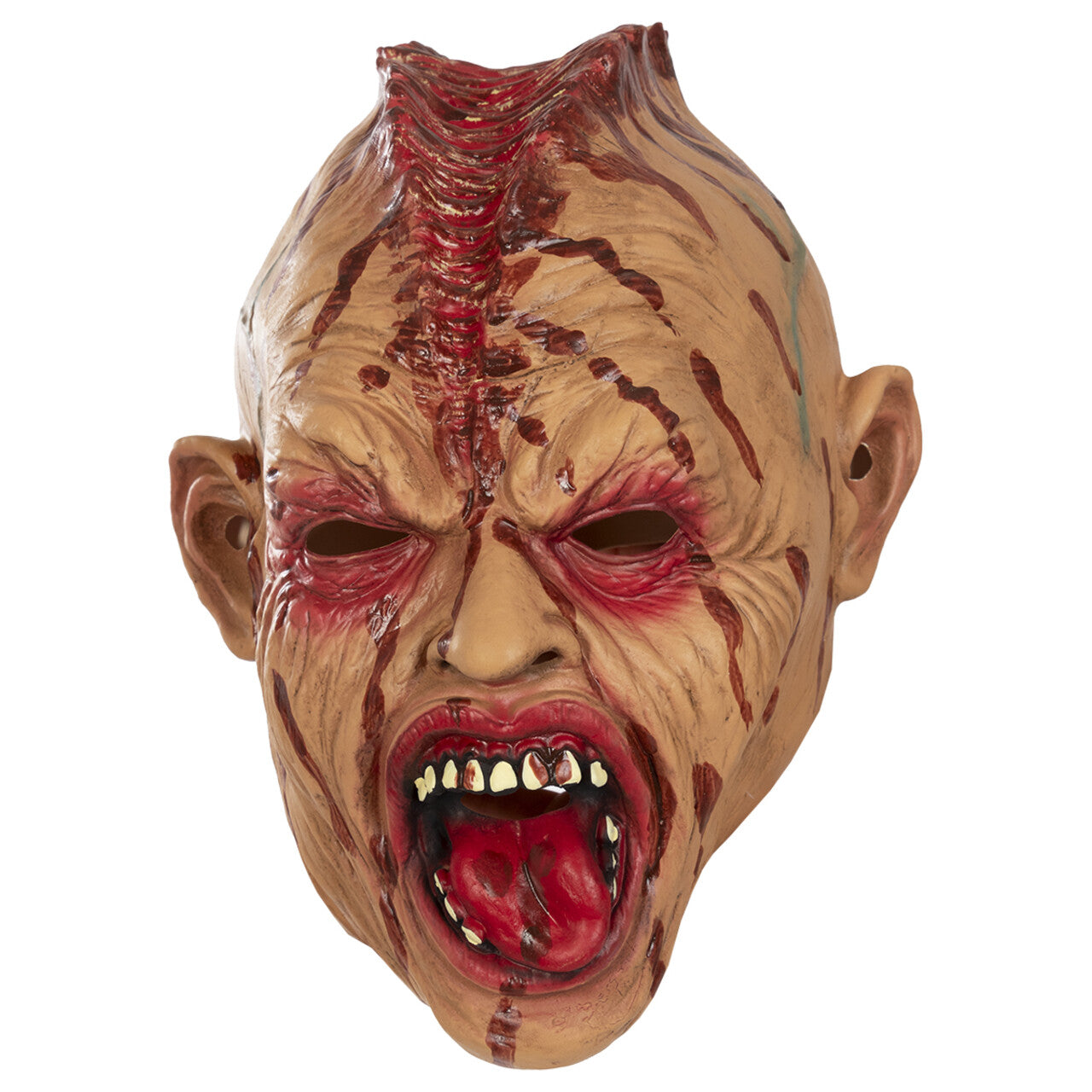 Op deze afbeelding zie je een Accessoires, van het merk Funidelia. Zwaar Toegetakelde Zombie Masker