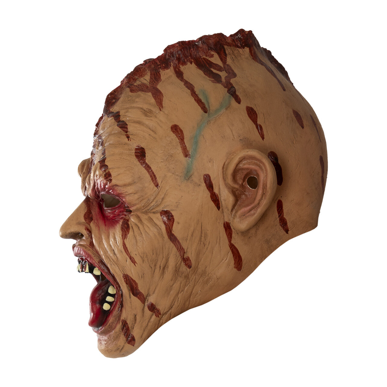 Op deze afbeelding zie je een Accessoires, van het merk Funidelia. Zwaar Toegetakelde Zombie Masker
