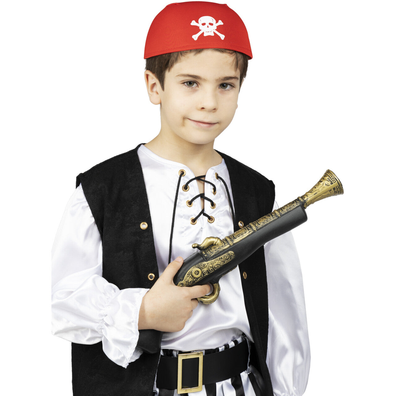 Op deze afbeelding zie je een Accessoires, van het merk Funidelia. Piraten Pistool Pief Paf