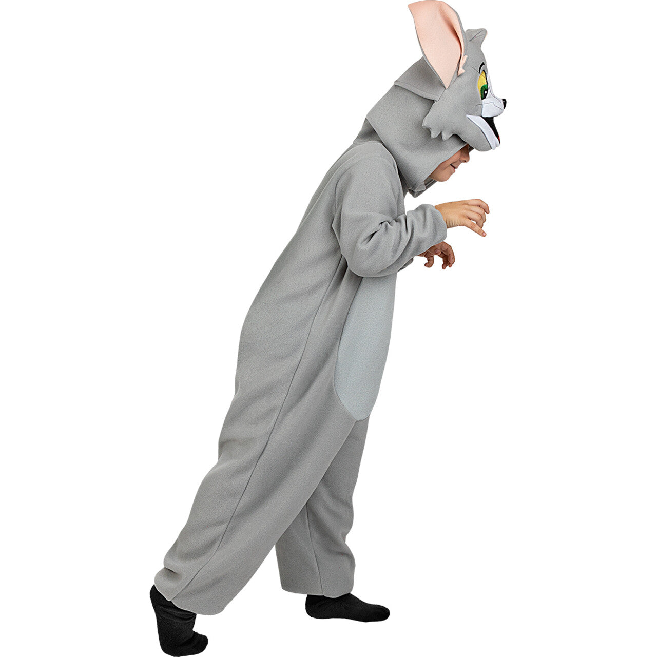 Op deze afbeelding zie je een Kostuums, van het merk Funidelia. Tom De Tekenfilm Kater Onesie Kind Kostuum