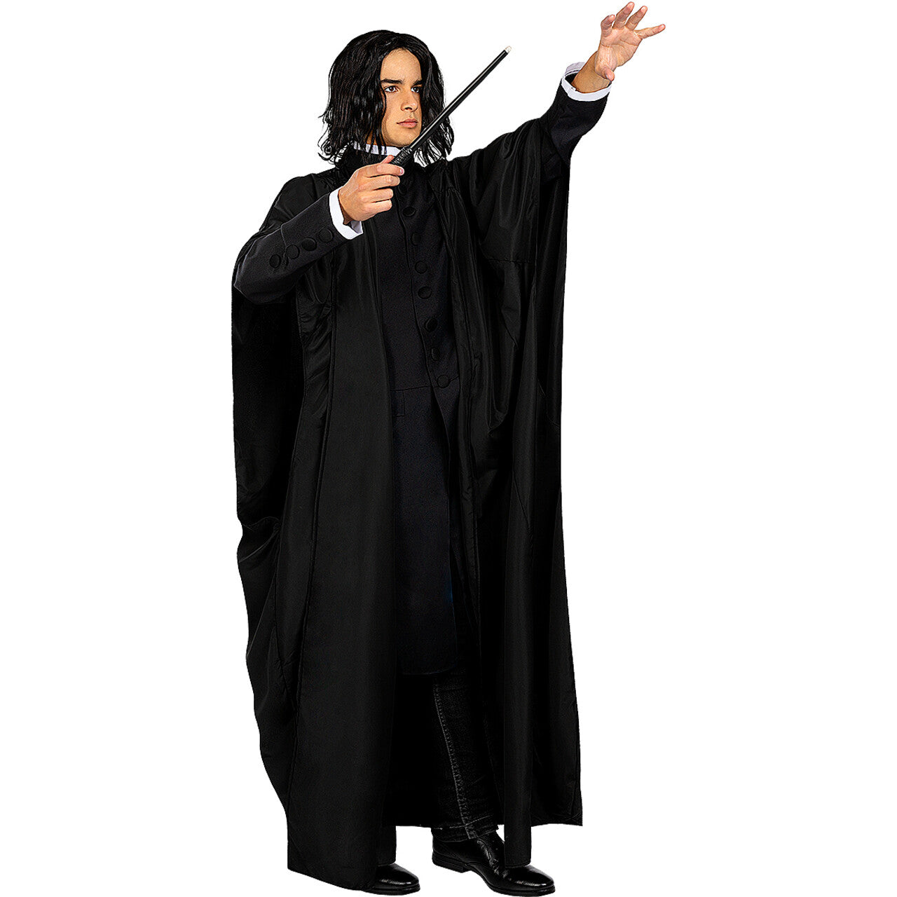 Op deze afbeelding zie je een Kostuums, van het merk Funidelia. Severus Snape Harry Potter Man Kostuum