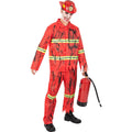 Feuerwehr-Zombie Kostüm für Herren