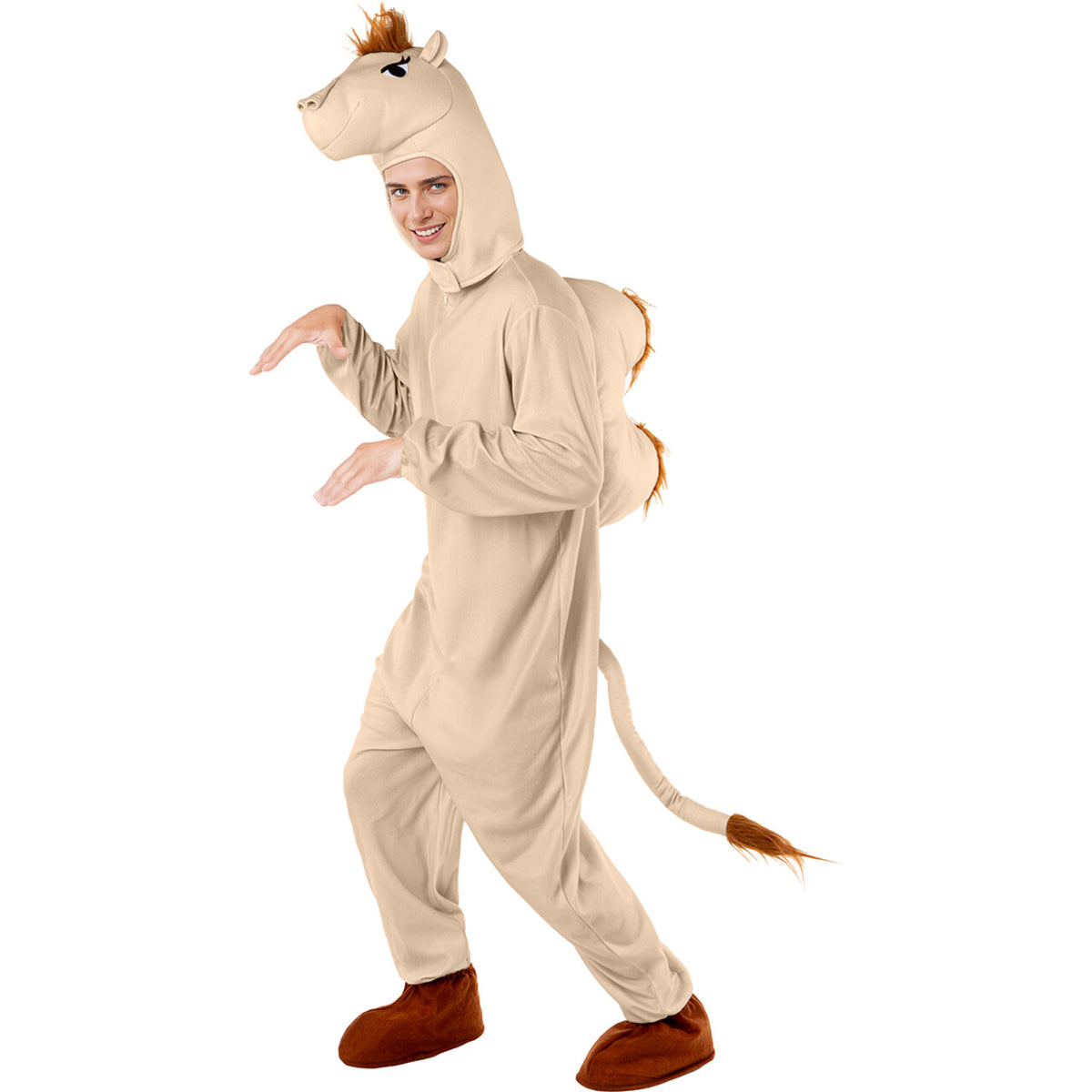 Op deze afbeelding zie je een Kostuums, van het merk Funidelia. Cammie Kameel Unisex Kostuum