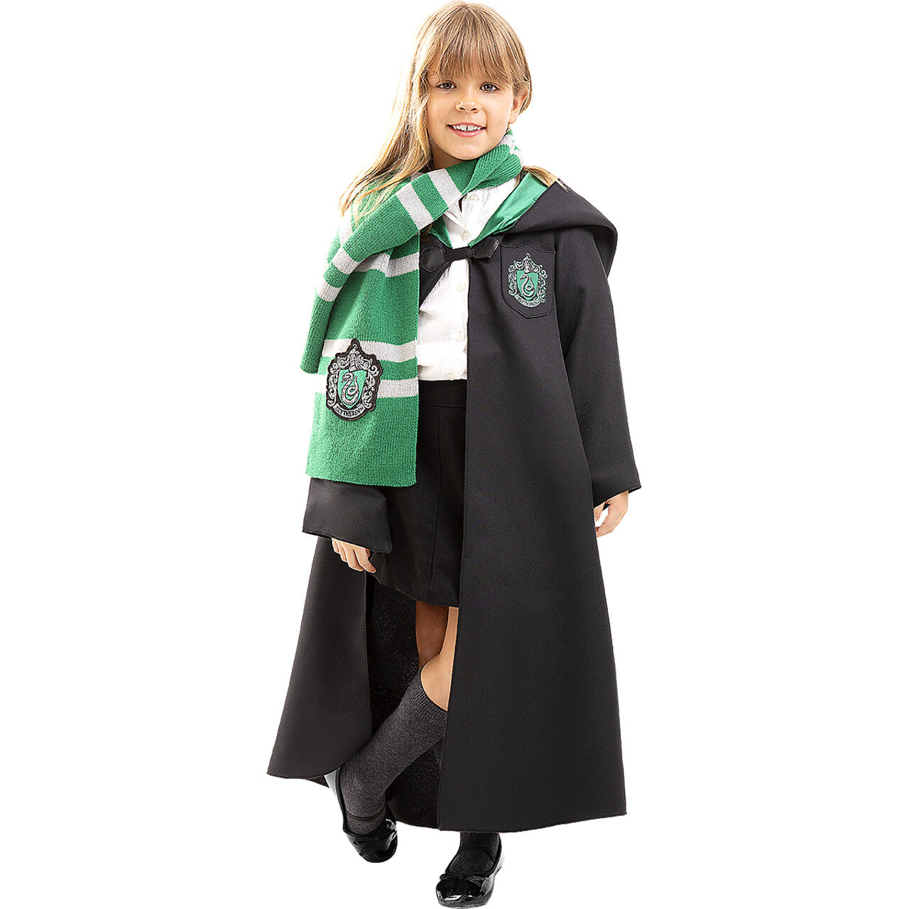 Op deze afbeelding zie je een Kostuums, van het merk Funidelia. Harry Potter™ Student Cape Kind Kind Kostuum