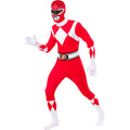 Power Ranger Roter Ganzkörperanzug Unisex Kostüm