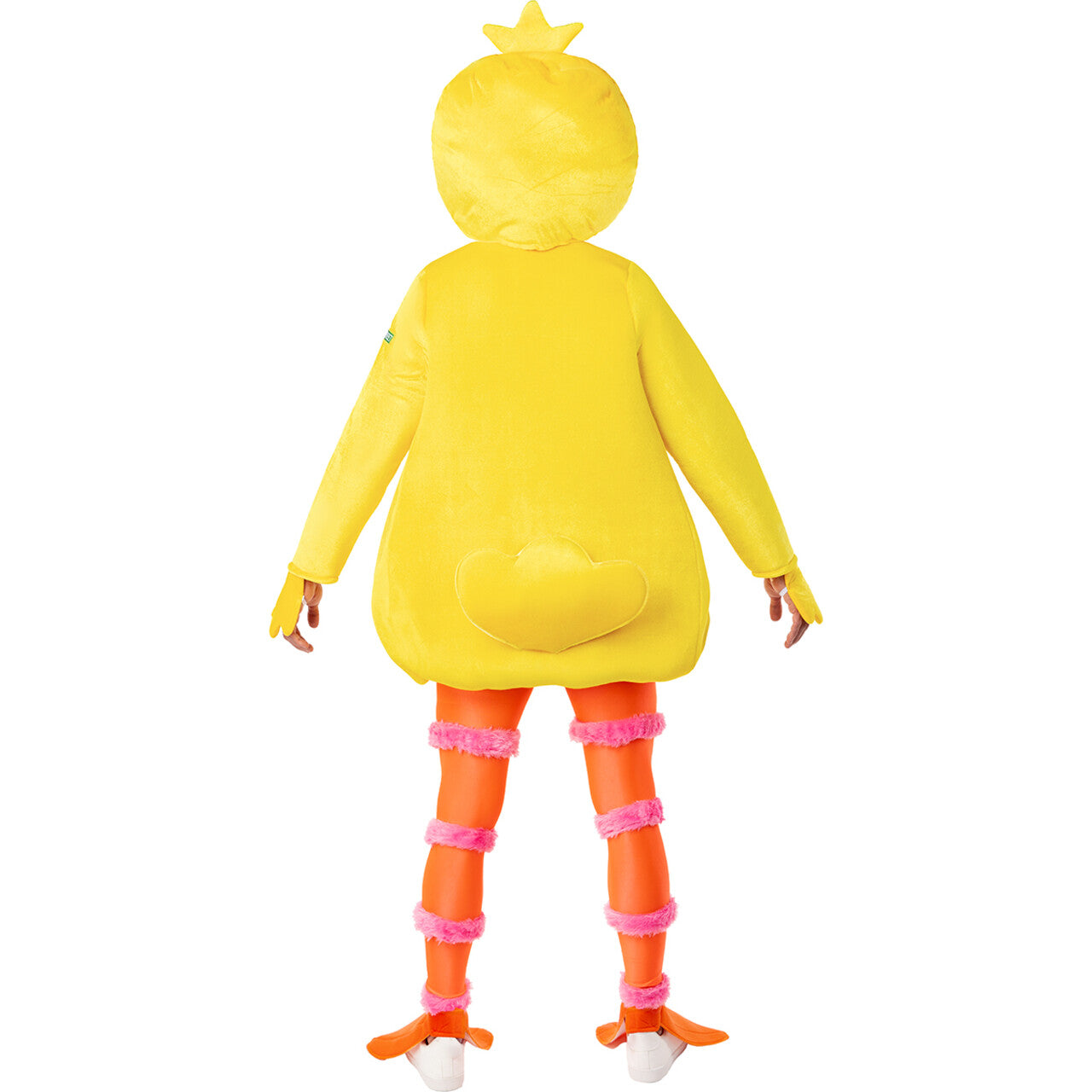 Op deze afbeelding zie je een Kostuums, van het merk Funidelia. Pino Pak (Geel - Big Bird) - Sesamstraat™