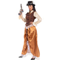 Steampunk Kostüm Lang für Damen
